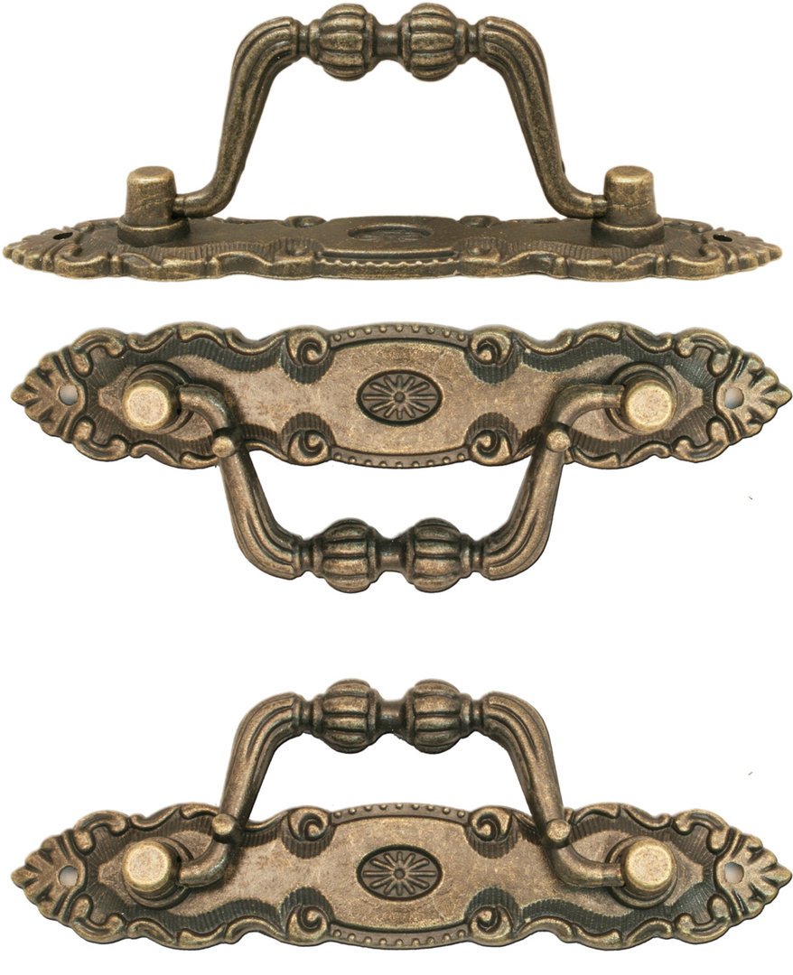 2 x Gründerzeit Schlüsselschild Messing nach altem Vorbild gefertigt 
